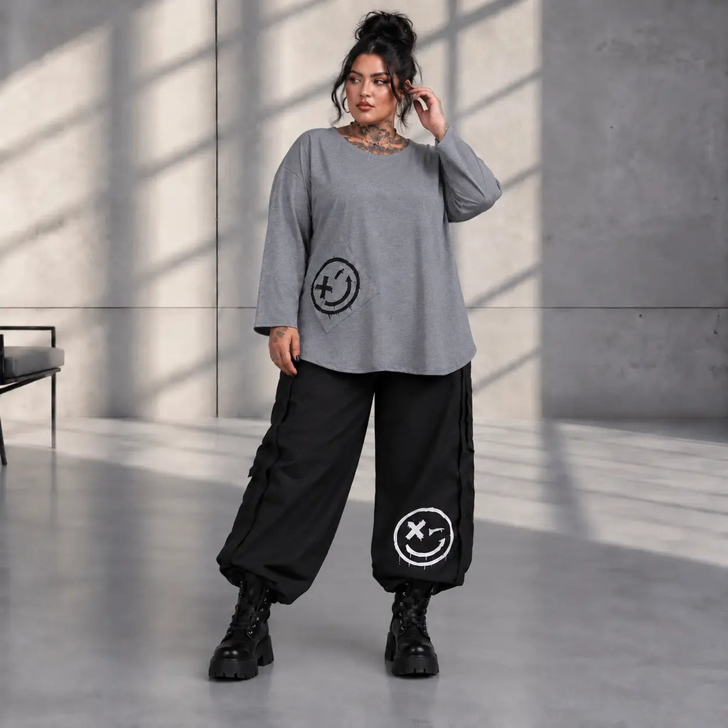 Funky Diva · Shirt · EasyDiva · K556D · PearlGrey
