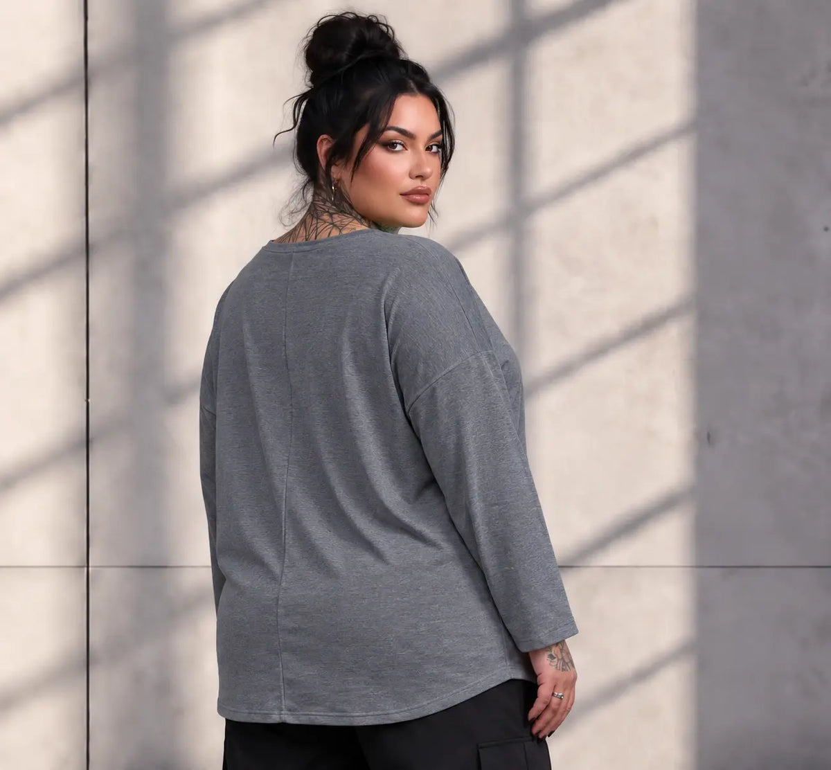 Funky Diva · Shirt · EasyDiva · K556D · PearlGrey