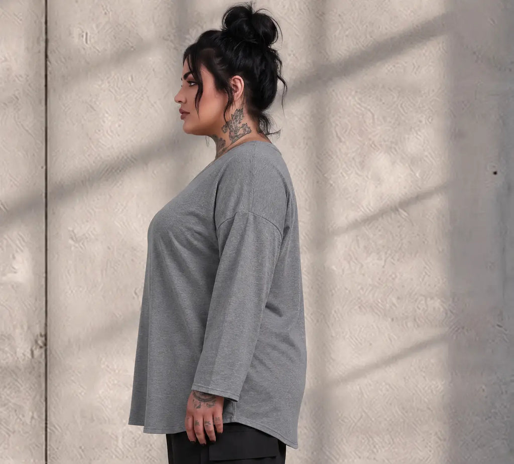 Funky Diva · Shirt · EasyDiva · K556D · PearlGrey