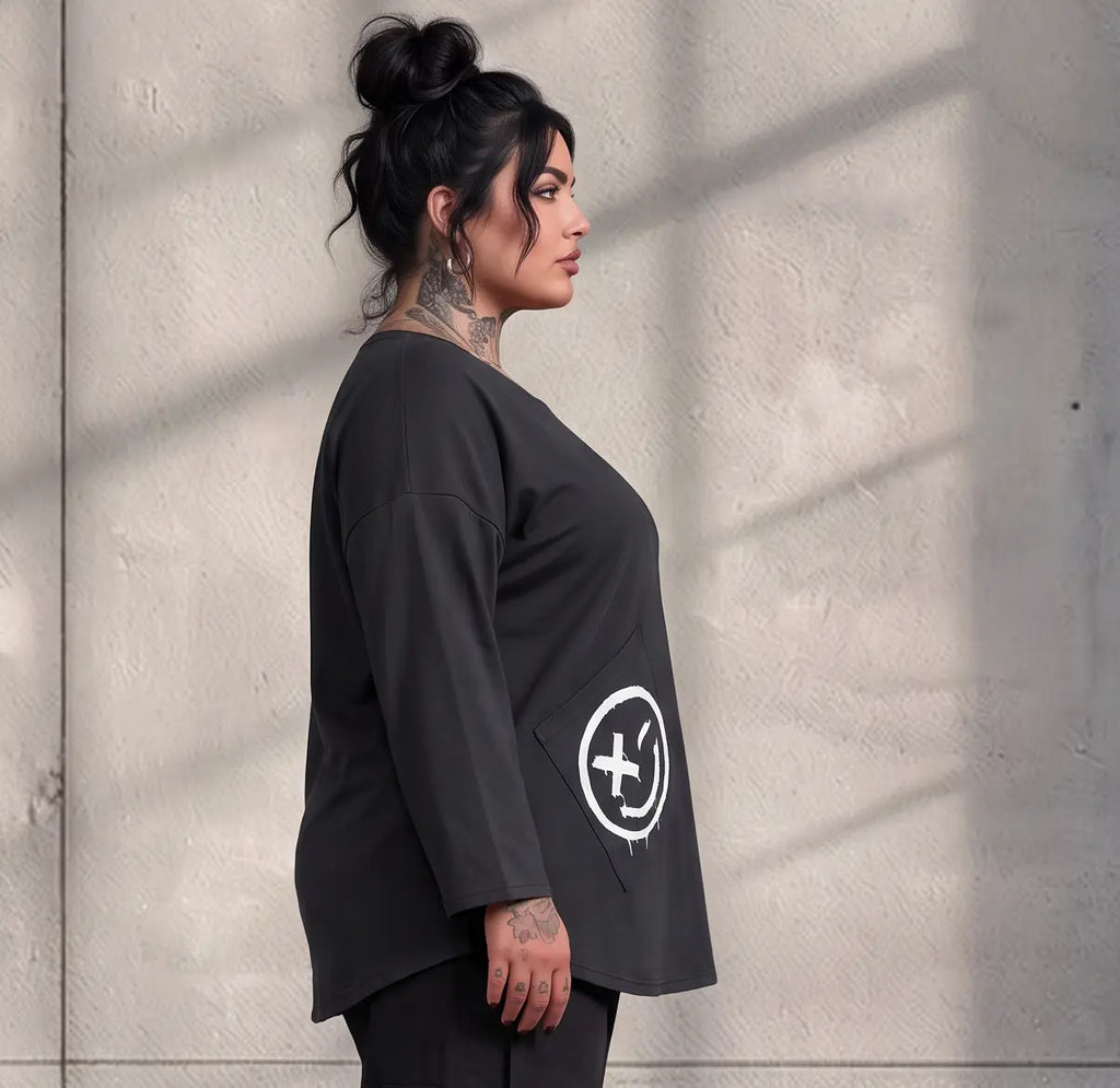 Funky Diva · Shirt · EasyDiva · K556D · OxyBlack