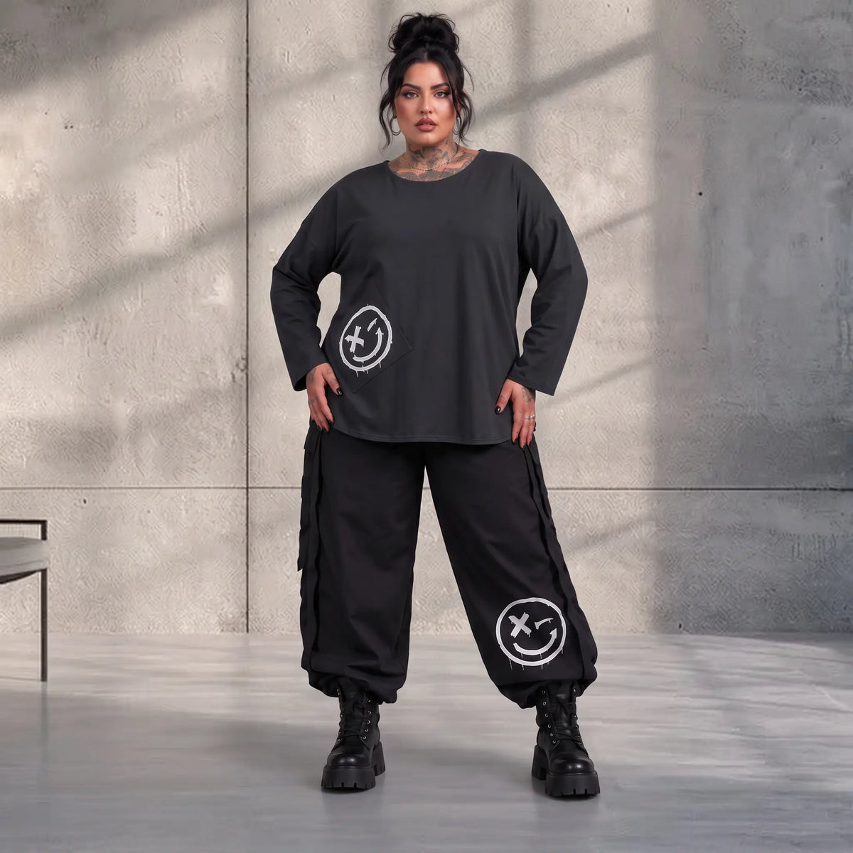 Funky Diva · Shirt · EasyDiva · K556D · OxyBlack