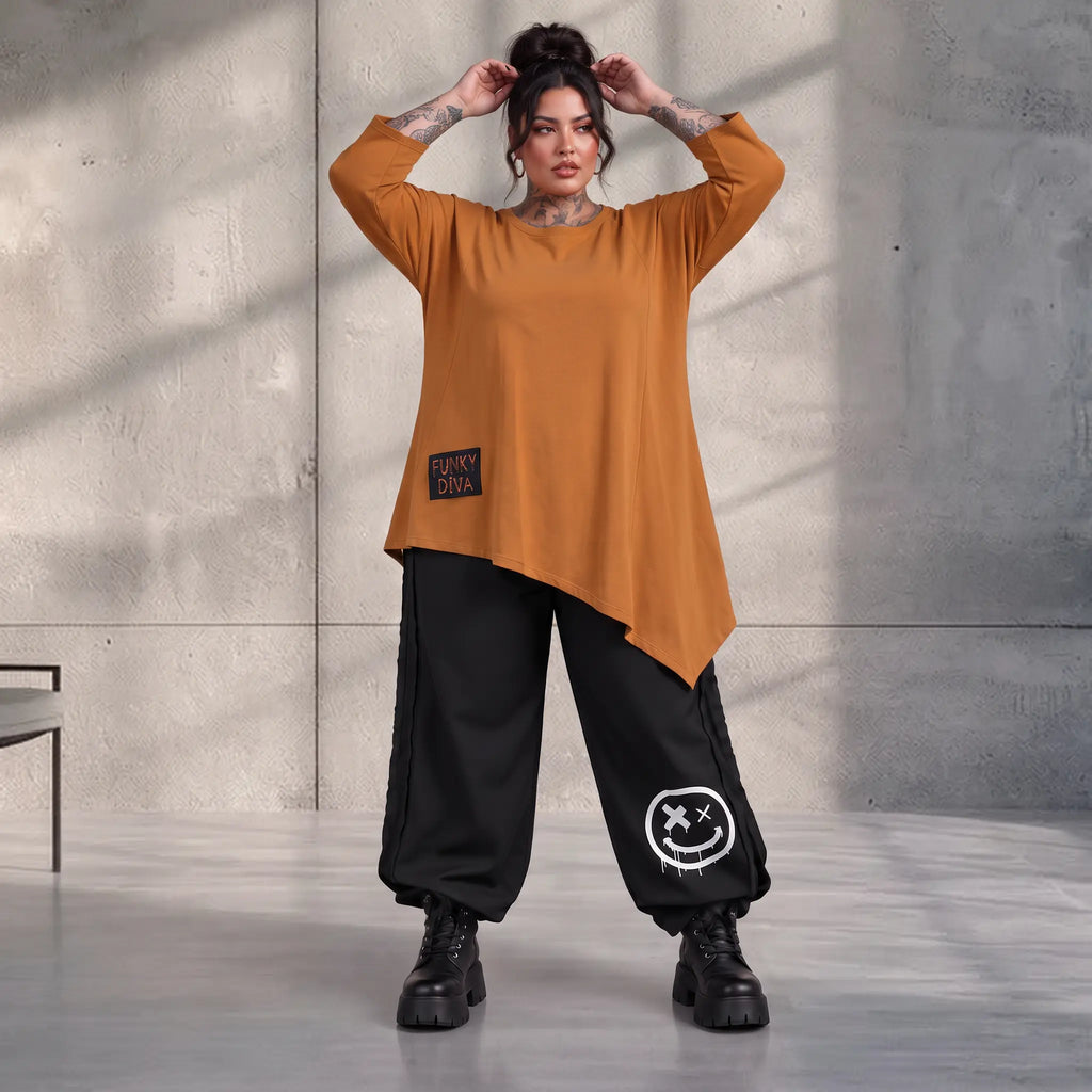 Funky Diva · Shirt · EasyDiva · K225D · Caramel
