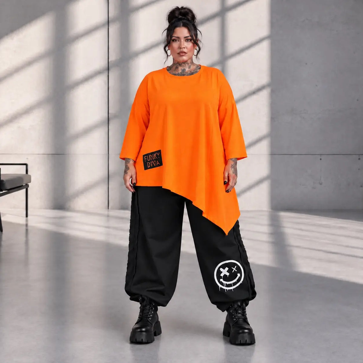 Funky Diva · Shirt · EasyDiva · K225D · PumpkinHaze