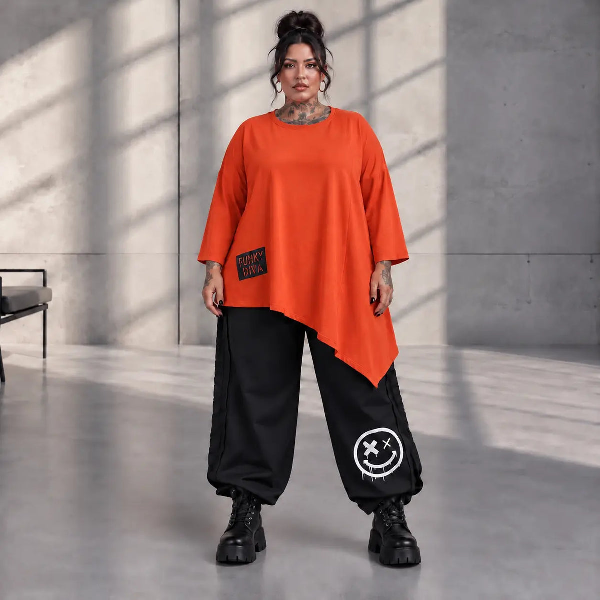 Funky Diva · Shirt · EasyDiva · K225D · Rusty