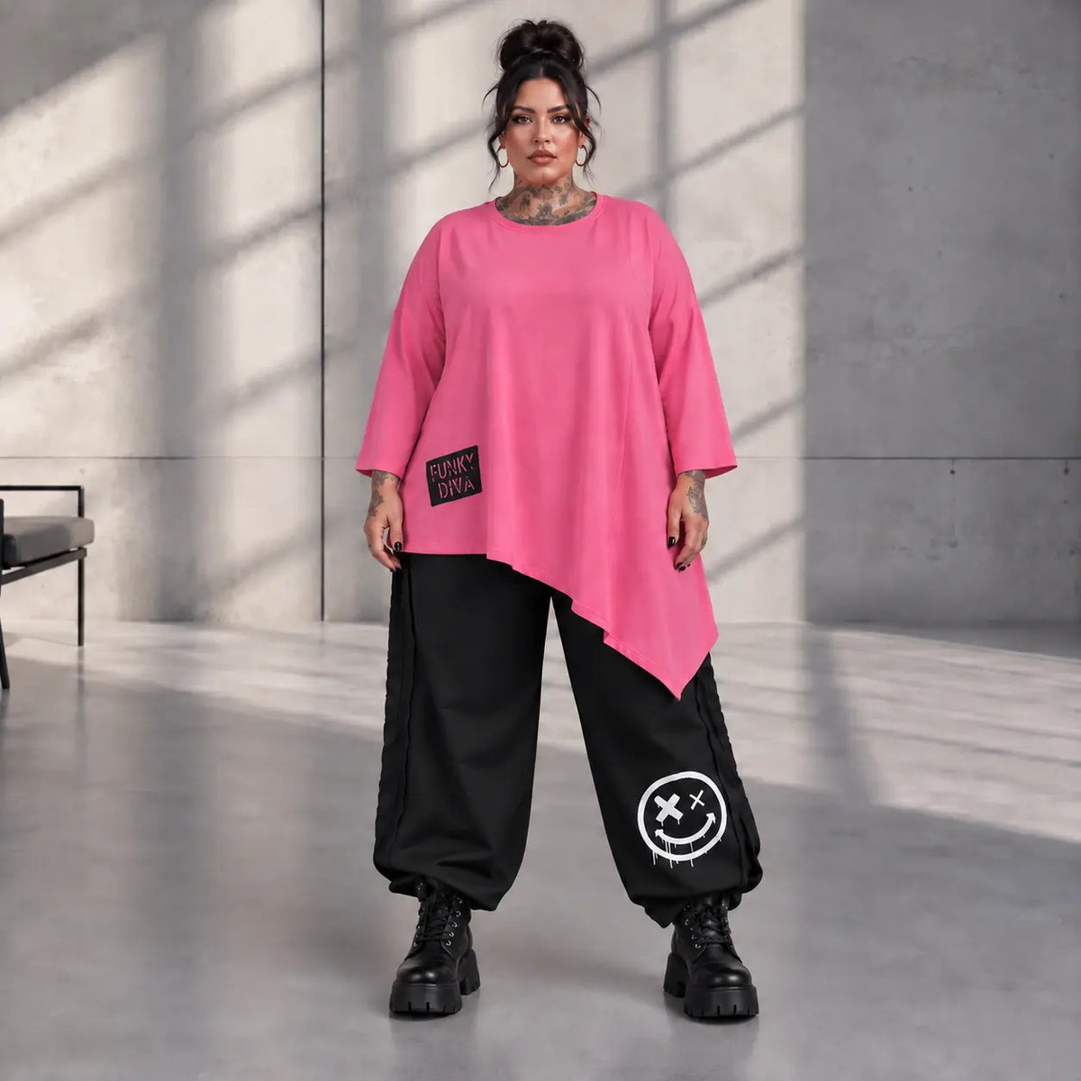 Funky Diva · Shirt · EasyDiva · K225D · Fuchsia