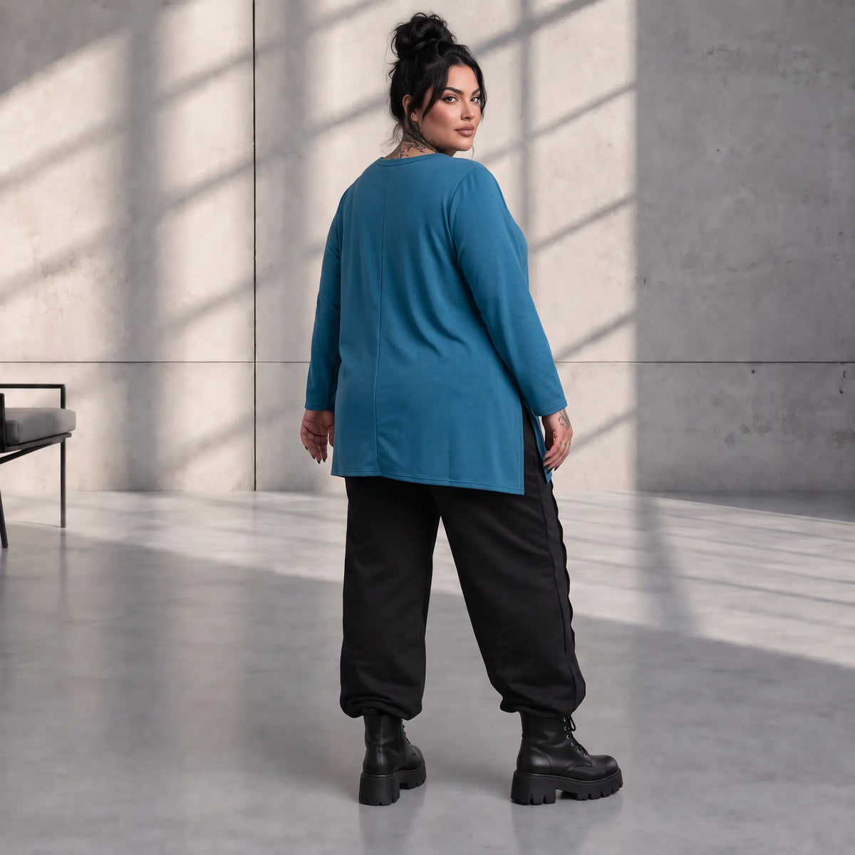 Funky Diva · Shirt · EasyDiva · K335D · AzureFrost