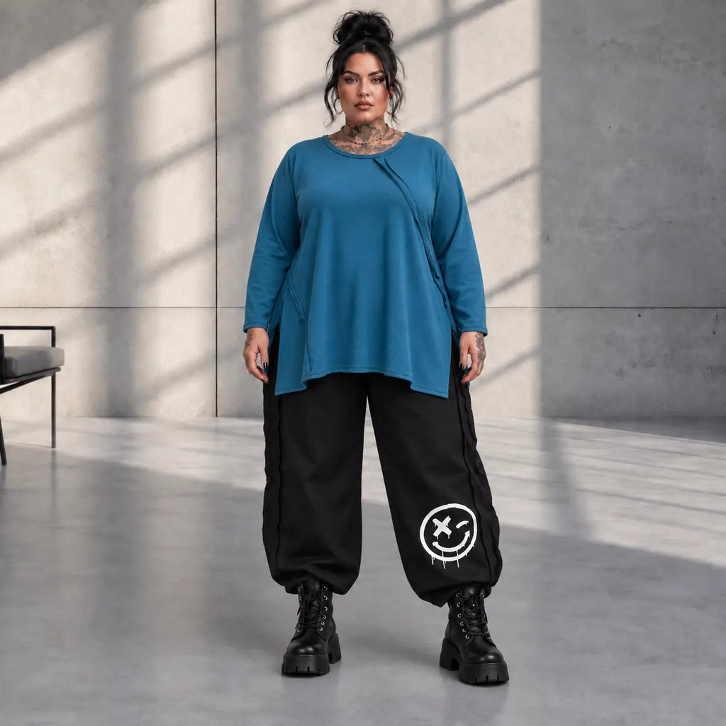 Funky Diva · Shirt · EasyDiva · K335D · AzureFrost