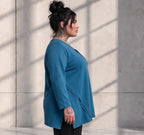 Funky Diva · Shirt · EasyDiva · K335D · AzureFrost