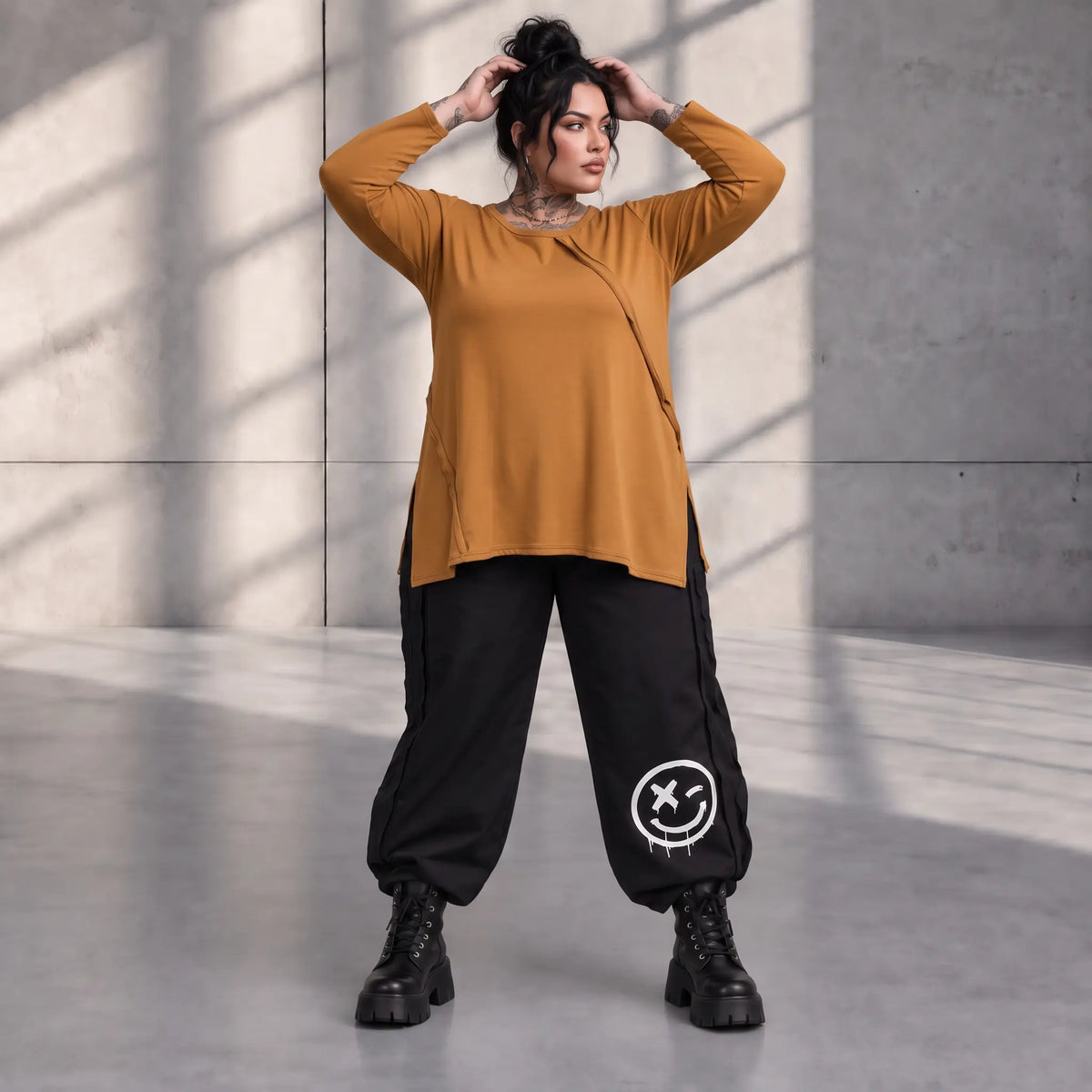 Funky Diva · Shirt · EasyDiva · K335D · Caramel