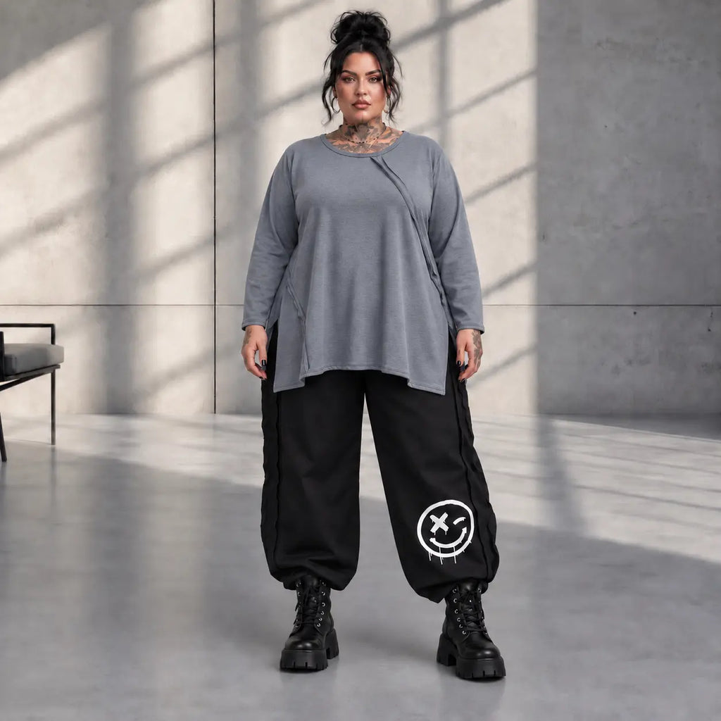 Funky Diva · Shirt · EasyDiva · K335D · PearlGrey