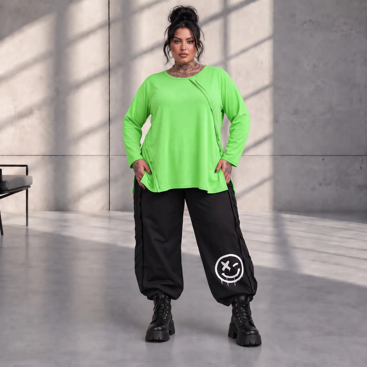 Funky Diva · Shirt · EasyDiva · K335D · MossFrost