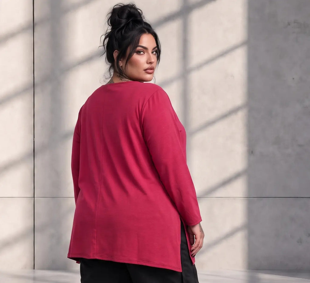 Funky Diva · Shirt · EasyDiva · K335D · Wine