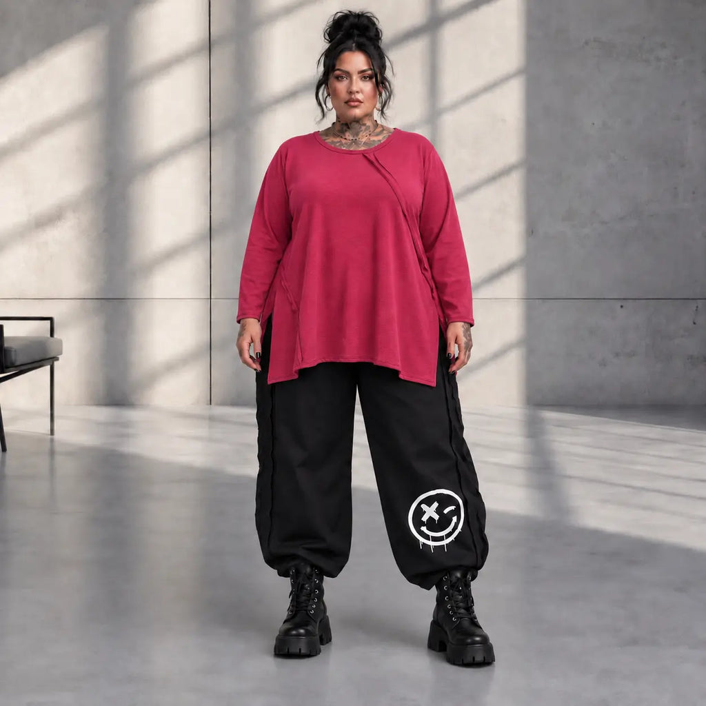 Funky Diva · Shirt · EasyDiva · K335D · Wine