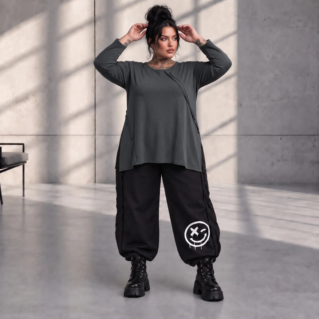 Funky Diva · Shirt · EasyDiva · K335D · OxyBlack