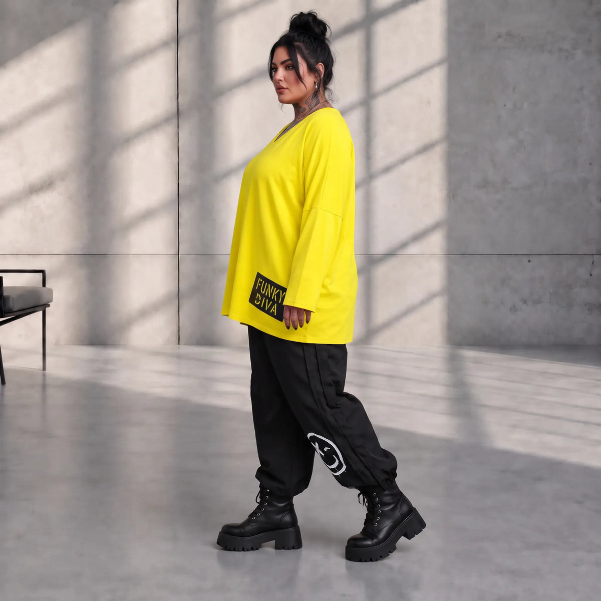 Funky Diva · Shirt · EasyDiva · K666D · LemonFrost