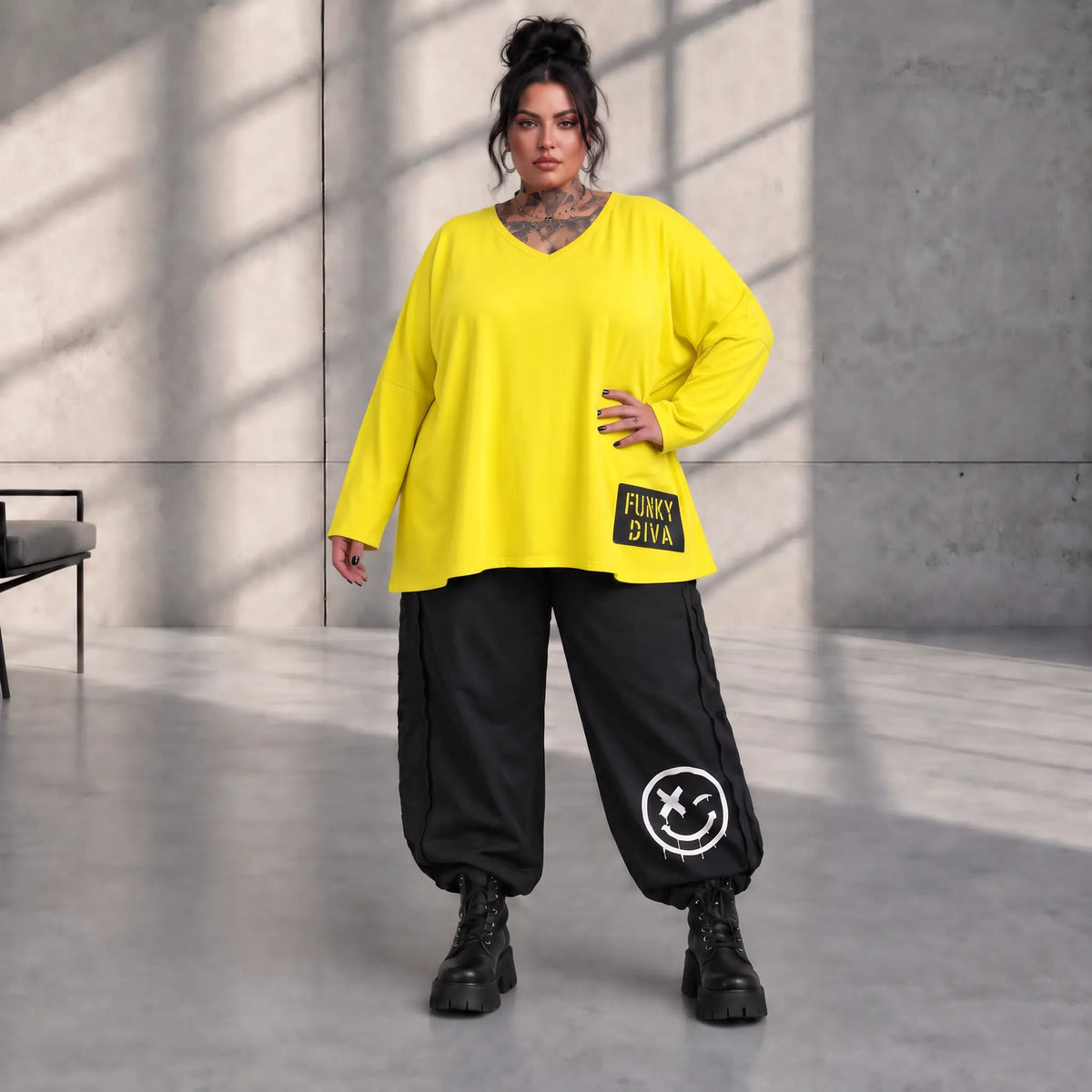 Funky Diva · Shirt · EasyDiva · K666D · LemonFrost
