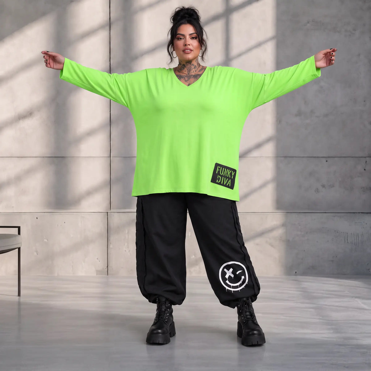 Funky Diva · Shirt · EasyDiva · K666D · MossFrost