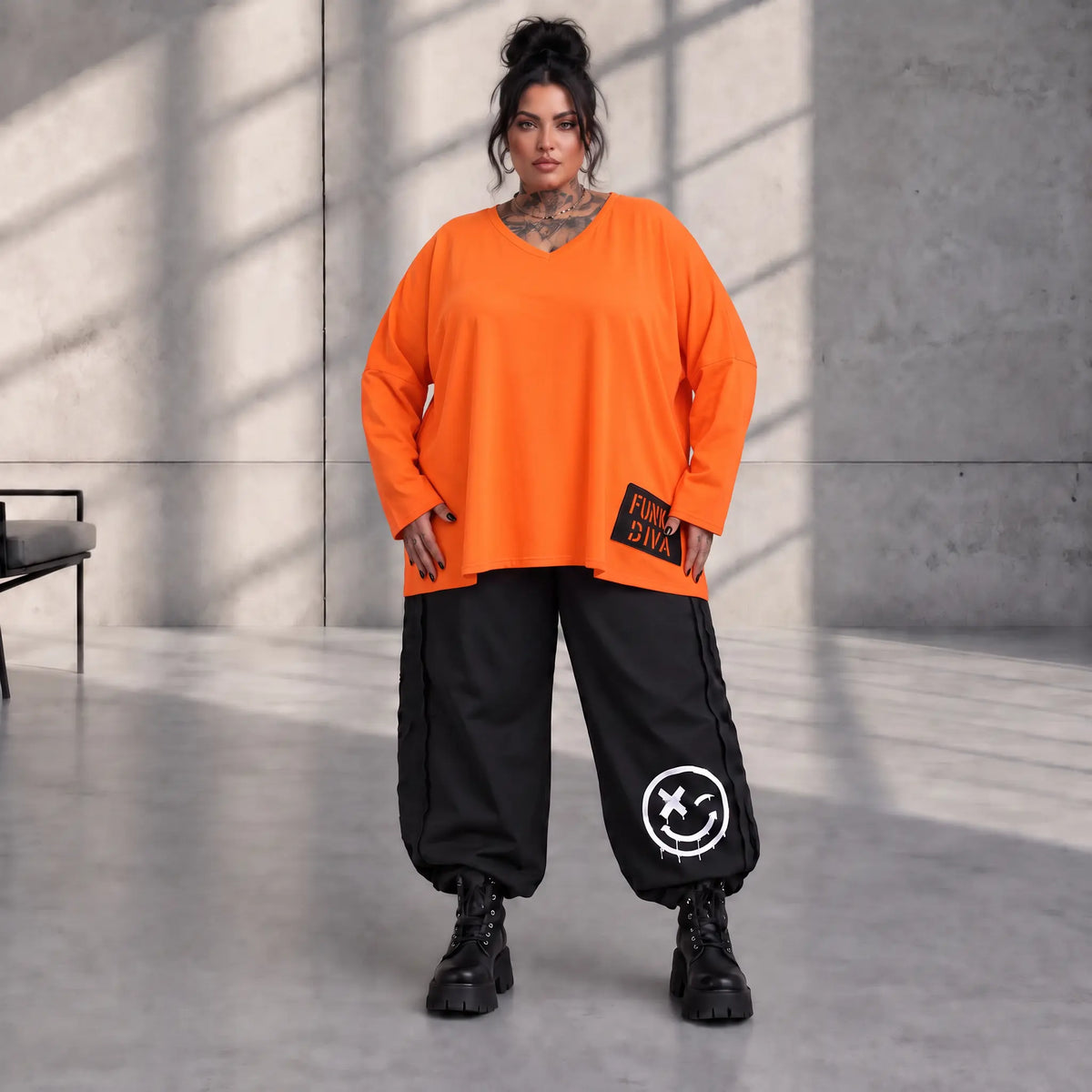 Funky Diva · Shirt · EasyDiva · K666D · PumpkinHaze