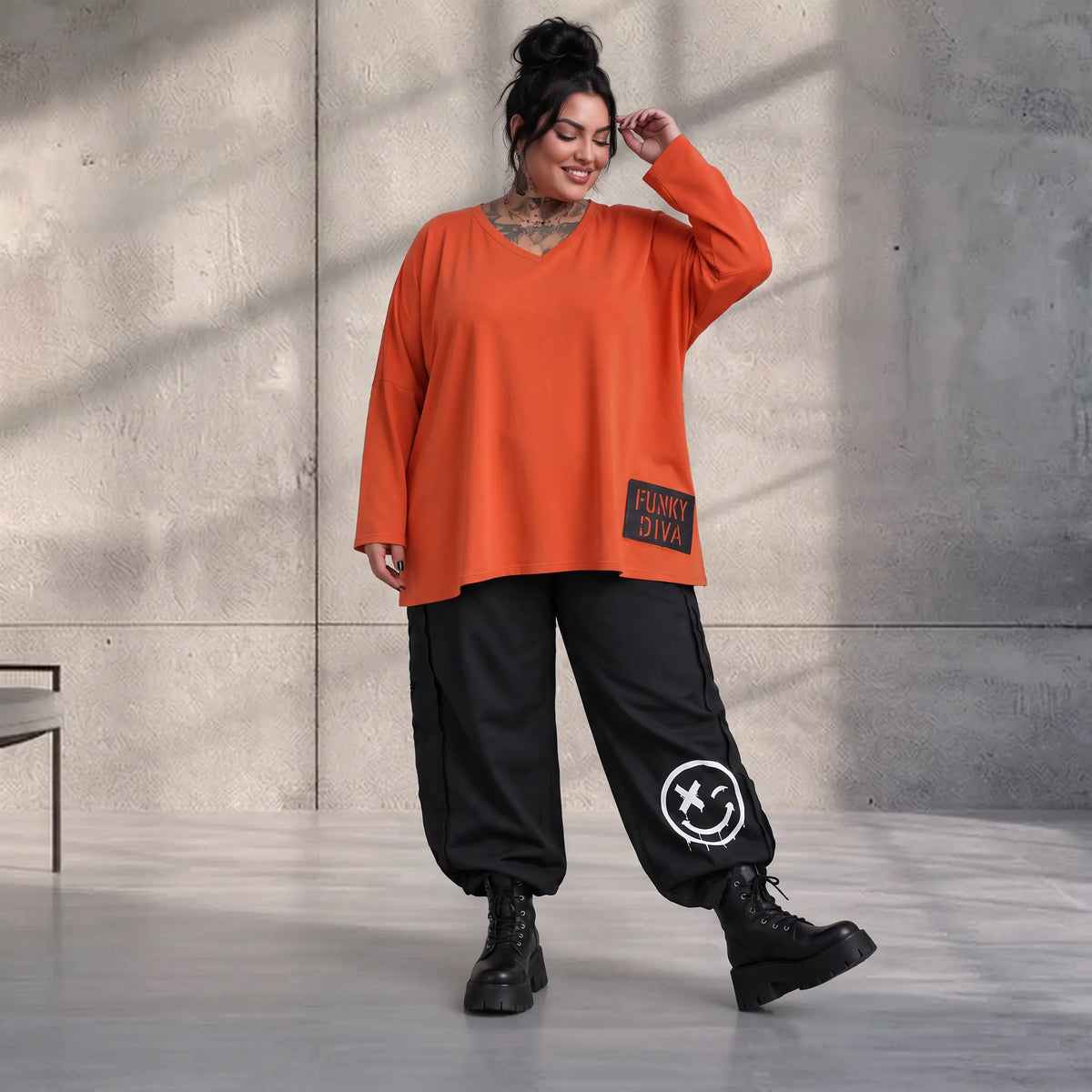 Funky Diva · Shirt · EasyDiva · K666D · Rusty
