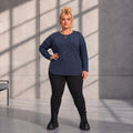 Funky Diva · Shirt · MelangeDiva · F660 · WinterBlue
