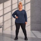 Funky Diva · Shirt · MelangeDiva · F660 · WinterBlue
