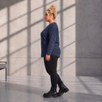 Funky Diva · Shirt · MelangeDiva · F660 · WinterBlue