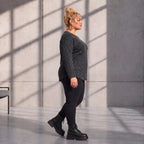 Funky Diva · Shirt · MelangeDiva · F660 · NightBlack