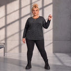 Funky Diva · Shirt · MelangeDiva · F660 · NightBlack