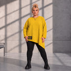 Funky Diva · Shirt · MelangeDiva · F440 · HoneyYellow