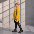 Funky Diva · Shirt · MelangeDiva · F776 · HoneyYellow