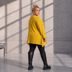 Funky Diva · Shirt · MelangeDiva · F776 · HoneyYellow
