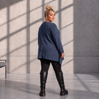 Funky Diva · Shirt · MelangeDiva · F776 · WinterBlue