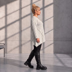 Funky Diva · Shirt · MelangeDiva · F776 · DustyGrey