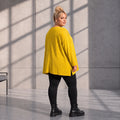 Funky Diva · Shirt · MelangeDiva · F554 · HoneyYellow
