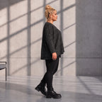 Funky Diva · Shirt · MelangeDiva · F323 · NightBlack