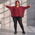 Funky Diva · Shirt · ZebraDiva · T900 · WineBrown