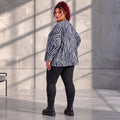 Funky Diva · Shirt · ZebraDiva · T900 · NavyWhite