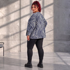 Funky Diva · Shirt · ZebraDiva · T900 · NavyWhite