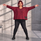 Funky Diva · Shirt · ZebraDiva · T900 · WineBlack