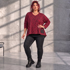 Funky Diva · Shirt · ZebraDiva · T900 · WineBlack