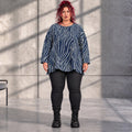 Funky Diva · Shirt · ZebraDiva · T200 · GeeyBlue