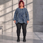 Funky Diva · Shirt · ZebraDiva · T200 · GeeyBlue