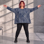 Funky Diva · Shirt · ZebraDiva · T200 · GeeyBlue