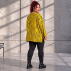 Funky Diva · Shirt · ZebraDiva · T200 · BlackYellow