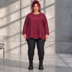 Funky Diva · Shirt · ZebraDiva · T200 · WineBlack