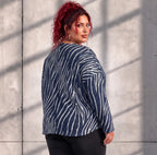 Funky Diva · Shirt · ZebraDiva · T555 · GeeyBlue