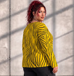 Funky Diva · Shirt · ZebraDiva · T555 · BlackYellow