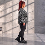 Funky Diva · Shirt · ZebraDiva · T555 · BlackWhite