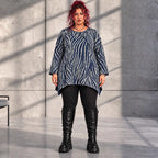 Funky Diva · Shirt · ZebraDiva · T545 · GeeyBlue