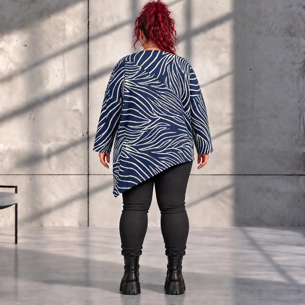 Funky Diva · Shirt · ZebraDiva · T999 · GeeyBlue